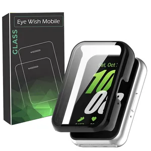 کاور آی ویش مدل PC مناسب برای ساعت هوشمند سامسونگ Galaxy Watch Fit 3 به همراه محافظ صفحه نمایش