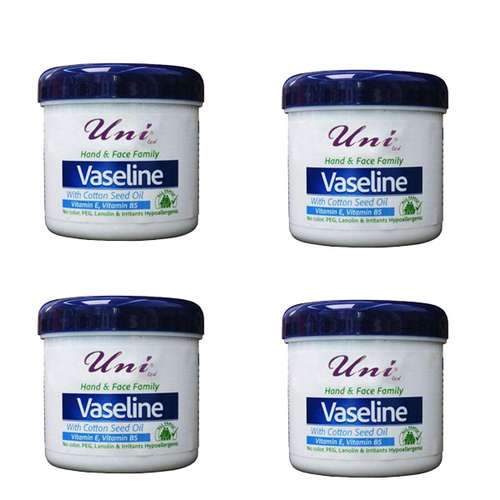 وازلین یونی لد مدل Cotton Seed حجم 100 میلی لیتر مجموعه 4 عددی