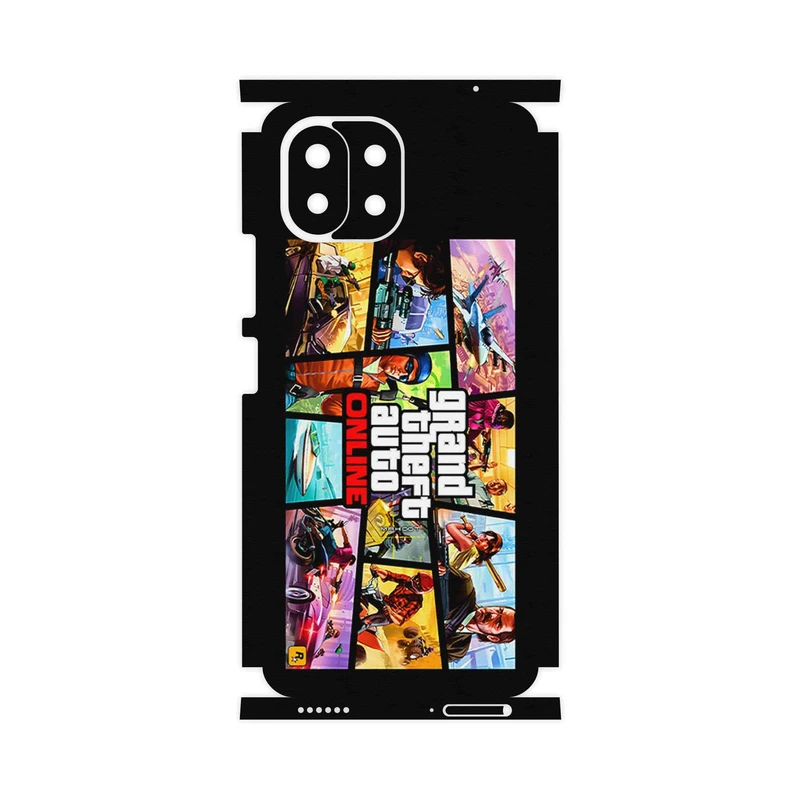 برچسب پوششی ماهوت مدل GTA Online Game Series-FullSkin مناسب برای گوشی موبایل شیائومی MI 11 LITE