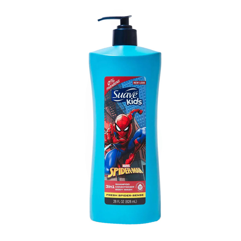 شامپو کودک سواو مدل 3 در 1 Spiderman حجم 828 میلی لیتر شامپو کودک سواو مدل 3 در 1 Spiderman حجم 828 میلی لیتر