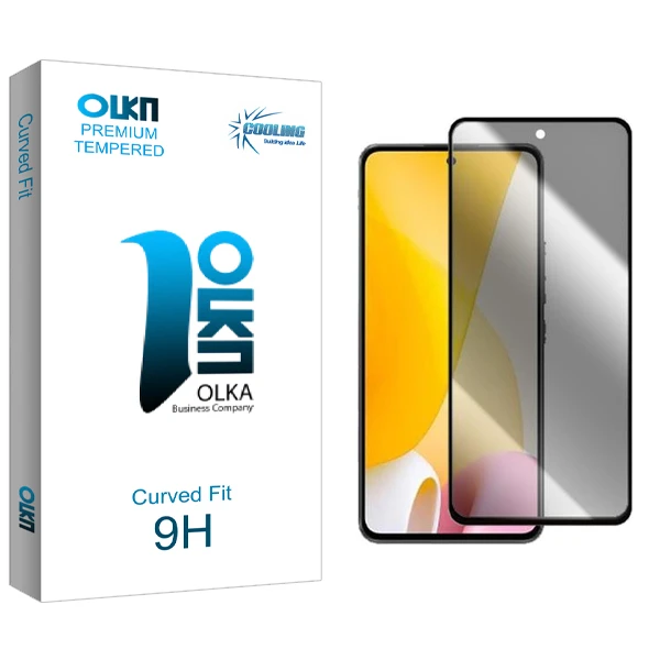 محافظ صفحه نمایش حریم شخصی کولینگ مدل Olka مناسب برای گوشی موبایل شیائومی 12 Lite