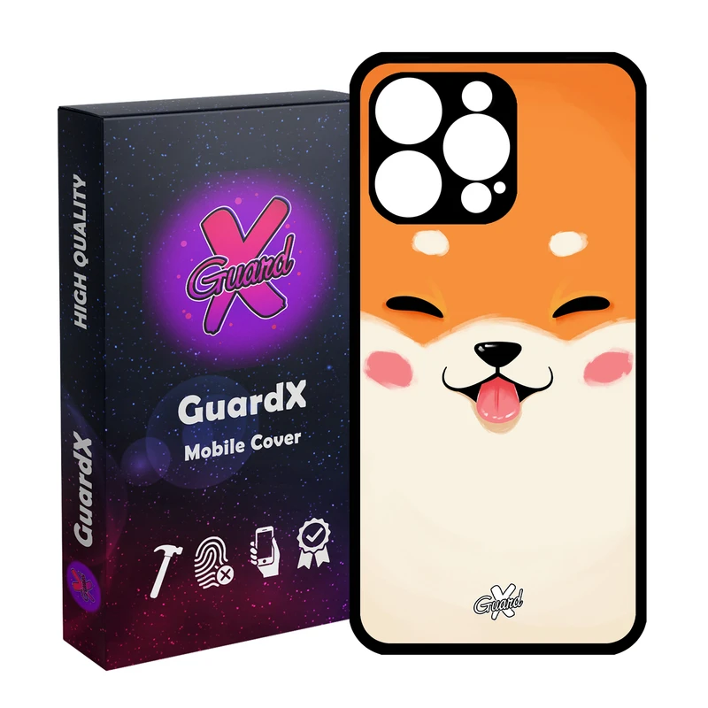 کاور گارد ایکس طرح Pet مدل قاب Glass10243 مناسب برای گوشی موبایل اپل iPhone 15 Pro Max