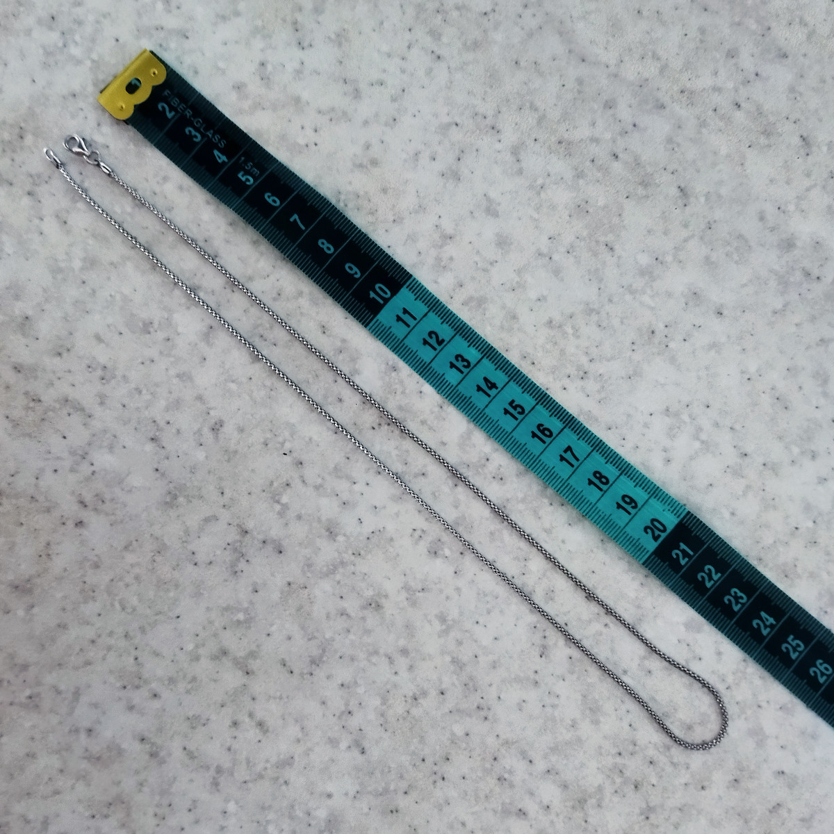 زنجیر نقره مردانه سلین کالا مدل ماری T50