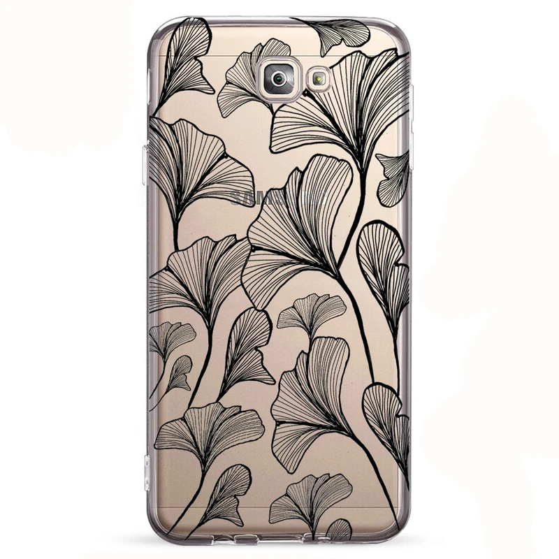 کاور مگافون طرح برگ مدل C51-B مناسب برای گوشی موبایل سامسونگ Galaxy J5 Prime         