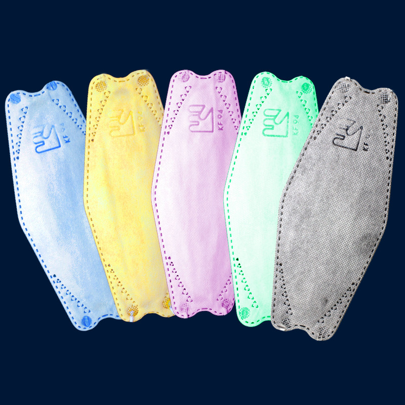 ماسک تنفسی دیباطب مدل رنگین کمان بسته 10 عددی