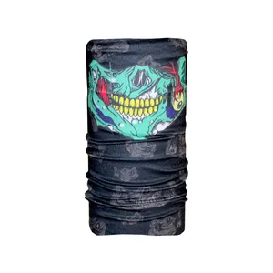 دستمال سر و گردن نینجوتسو طرح Green Zombie