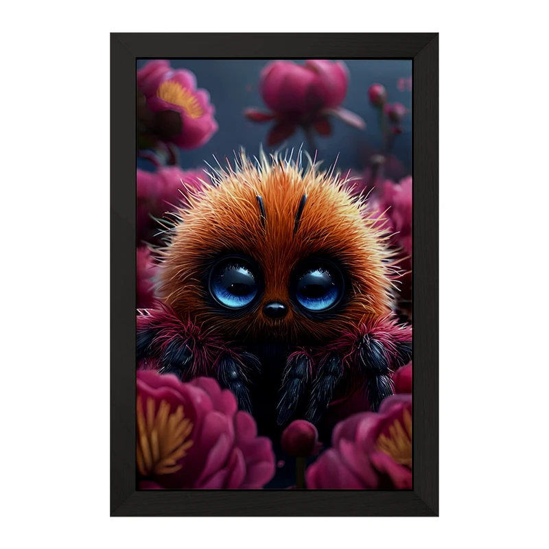 تابلو خندالو مدل رتیل بامزه کد F8139