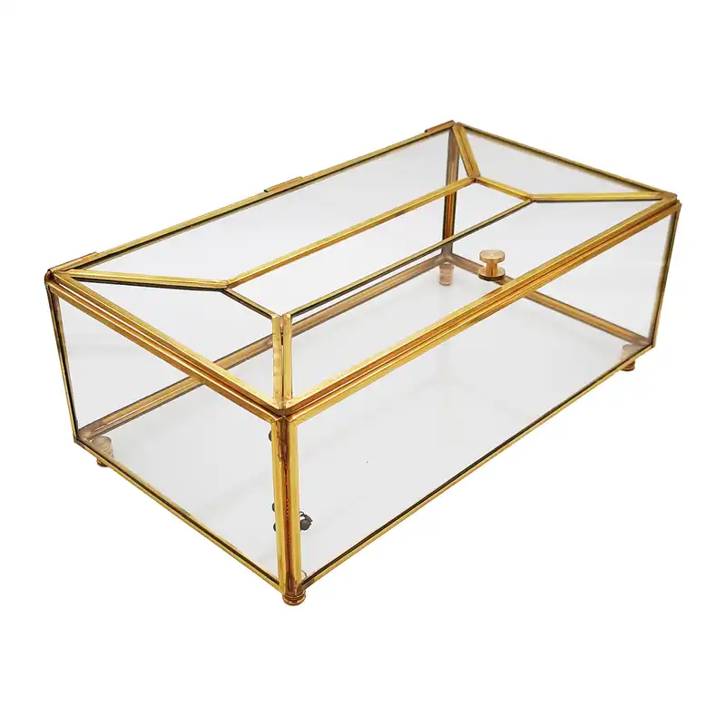 جعبه دستمال کاغذی شیشه ای مدل TGA-5057