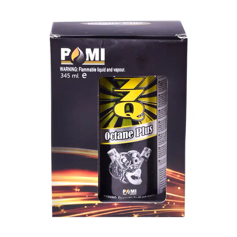 مکمل سوخت و اکتان بوستر خودرو اکتان پلاس مدل Q77 حجم 345 میلی لیتر بسته 3 عددی