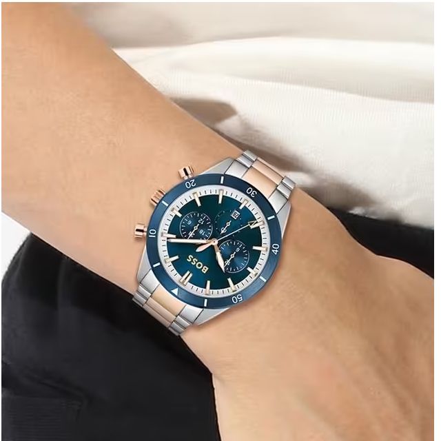 ساعت مچی عقربه‌ای کوارتز مردانه کرنوگراف هوگو باس مدل 1513937 -  - 6