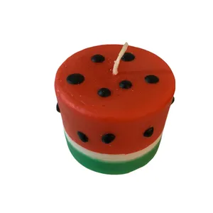 شمع مدل هندوانه