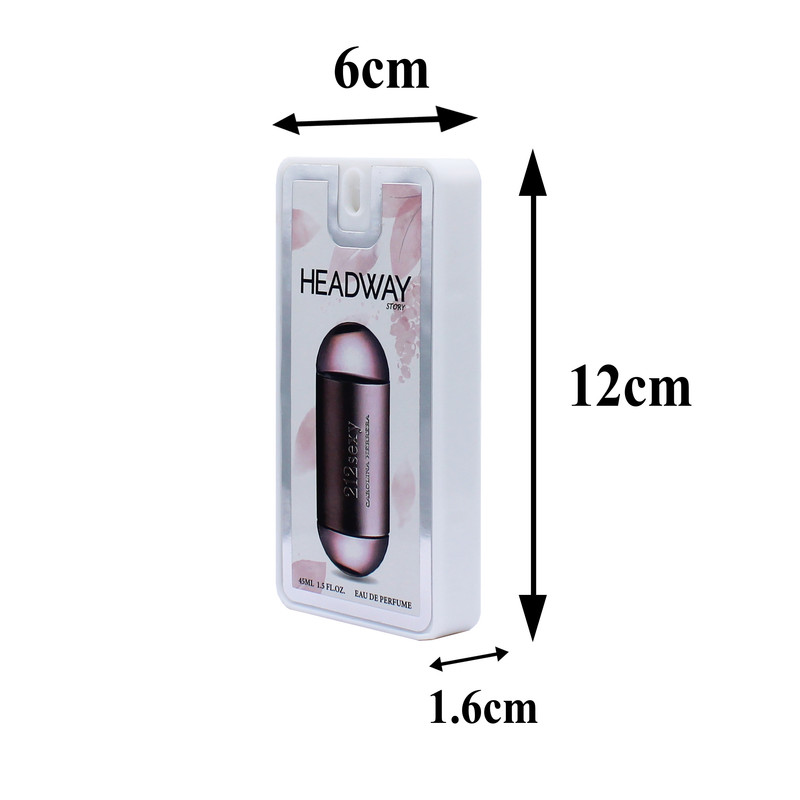 عطر جیبی زنانه هدوی مدل گود گرل  212 کارولینا هررا حجم 45 میلی لیتر مجموعه 2 عددی