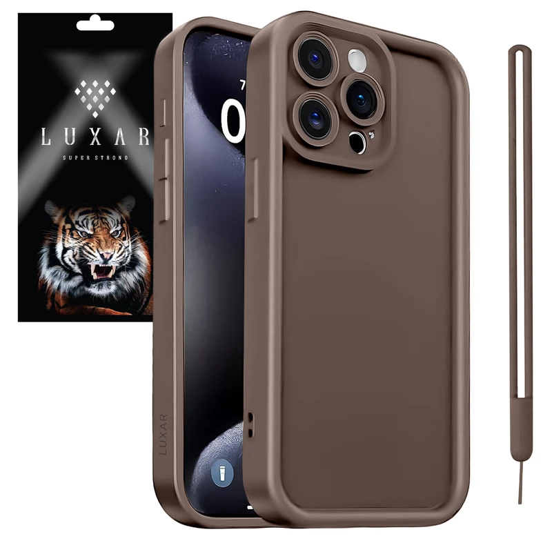 کاور لوکسار مدل 15promax -puffer band طرح بند دار مناسب برای گوشی موبایل اپل iPhone 15 Pro Max