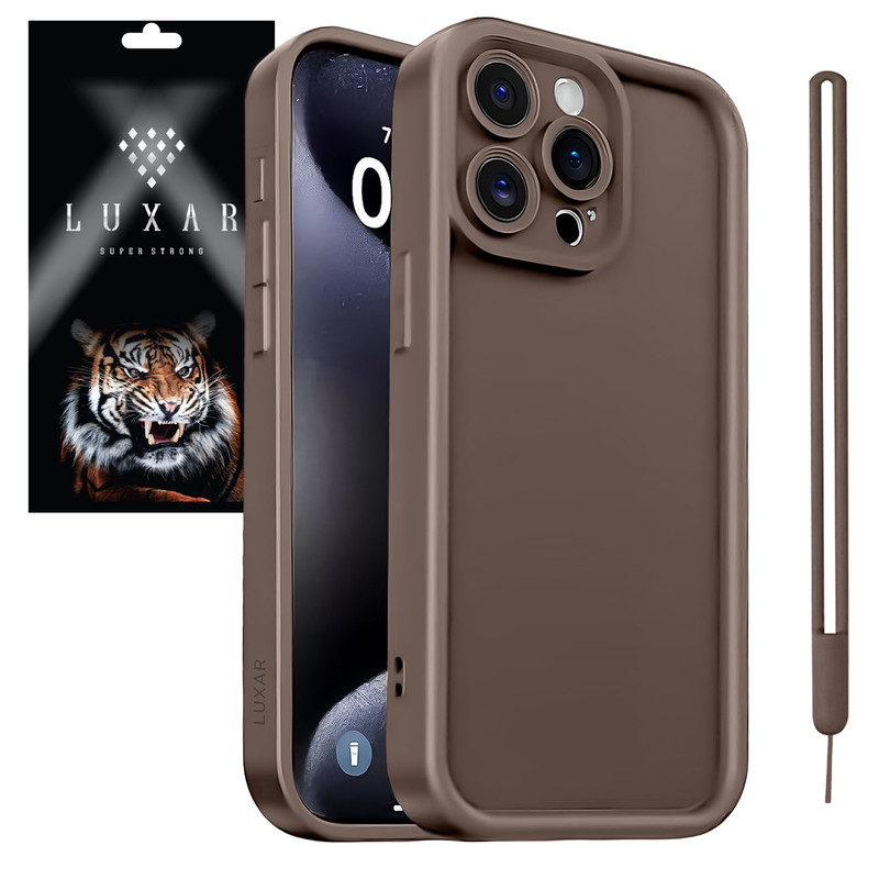 کاور لوکسار مدل 15promax -puffer band طرح بند دار مناسب برای گوشی موبایل اپل iPhone 15 Pro Max