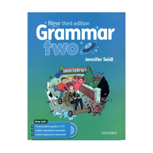 کتاب new grammar 2 third edition اثر jennifer seidl انتشارات oxford