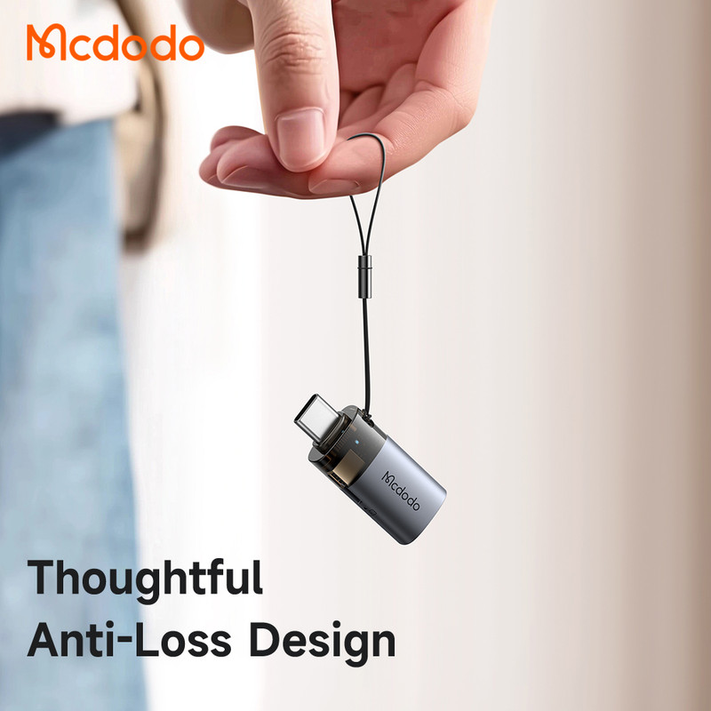 مبدل USB-A / Micro SD به USB-C مک دودو مدل OT-7600