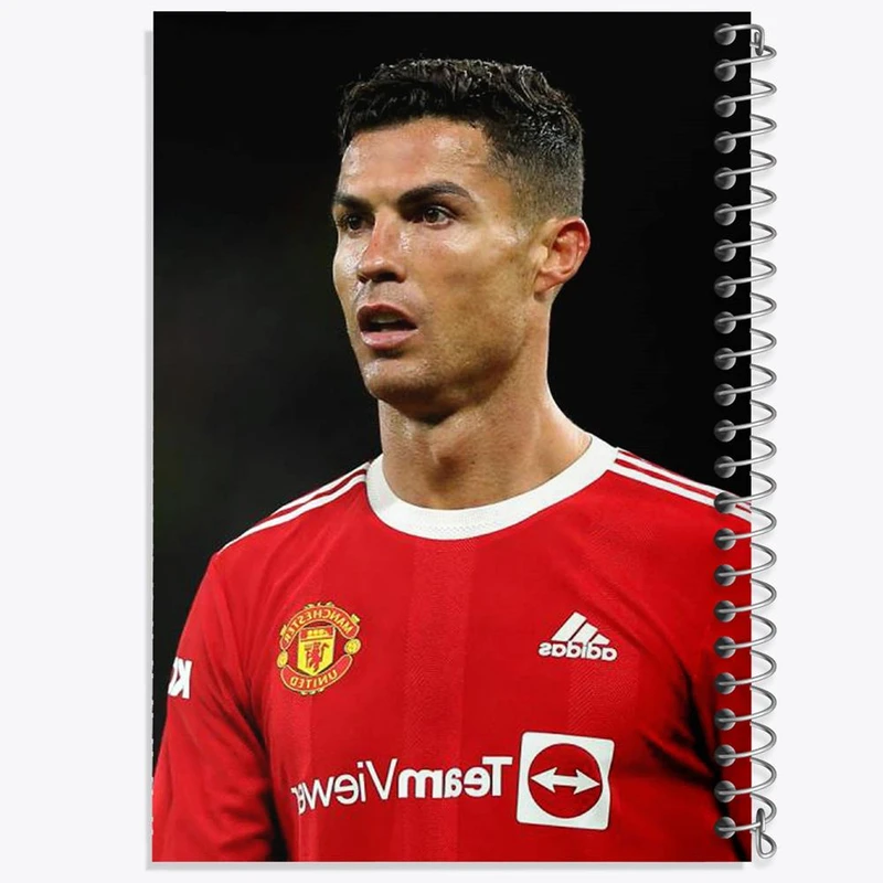 دفتر شطرنجی 50 برگ خندالو طرح کریستیانو رونالدو کد 13916