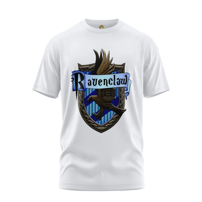 تی شرت آستین کوتاه مردانه هومرو مدل TW143 طرح هری پاتر ریونکلاو