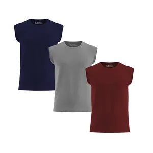 زیرپوش آستین دار مردانه کرال کوئین کد  322بسته 3 عددی