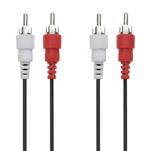 کابل صدا 2 rca  به 2 rca  مدل GE طول 1.9 متر