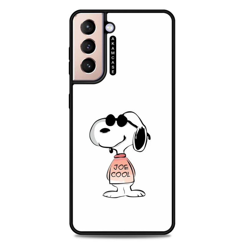 کاور آکام مدل AMCWSGS21P-SNOOPY15 مناسب برای گوشی موبایل سامسونگ Galaxy S21 Plus