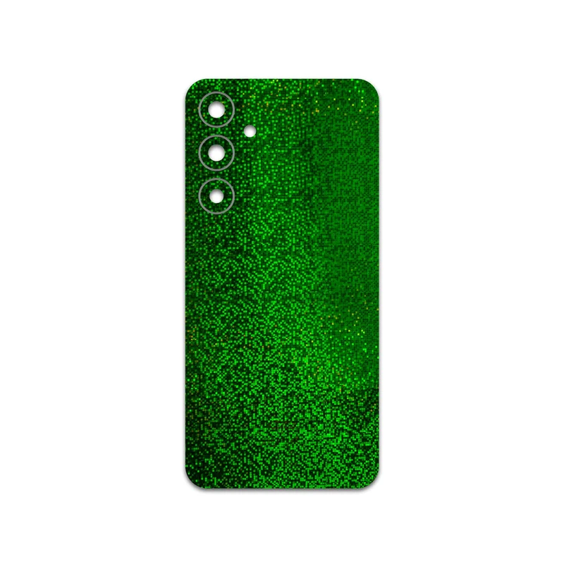 برچسب پوششی ماهوت مدل Green-Holographic مناسب برای گوشی موبایل سامسونگ Galaxy A55