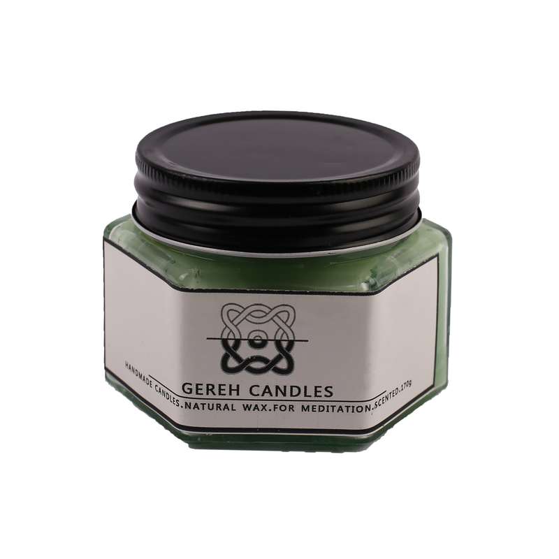 شمع مدل شیشه ای 170 کاج