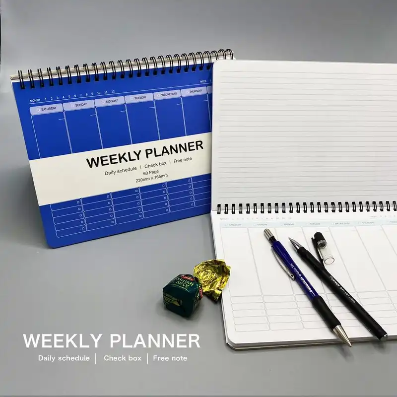 دفتر برنامه ریزی همیشه مدل Weekly Planner