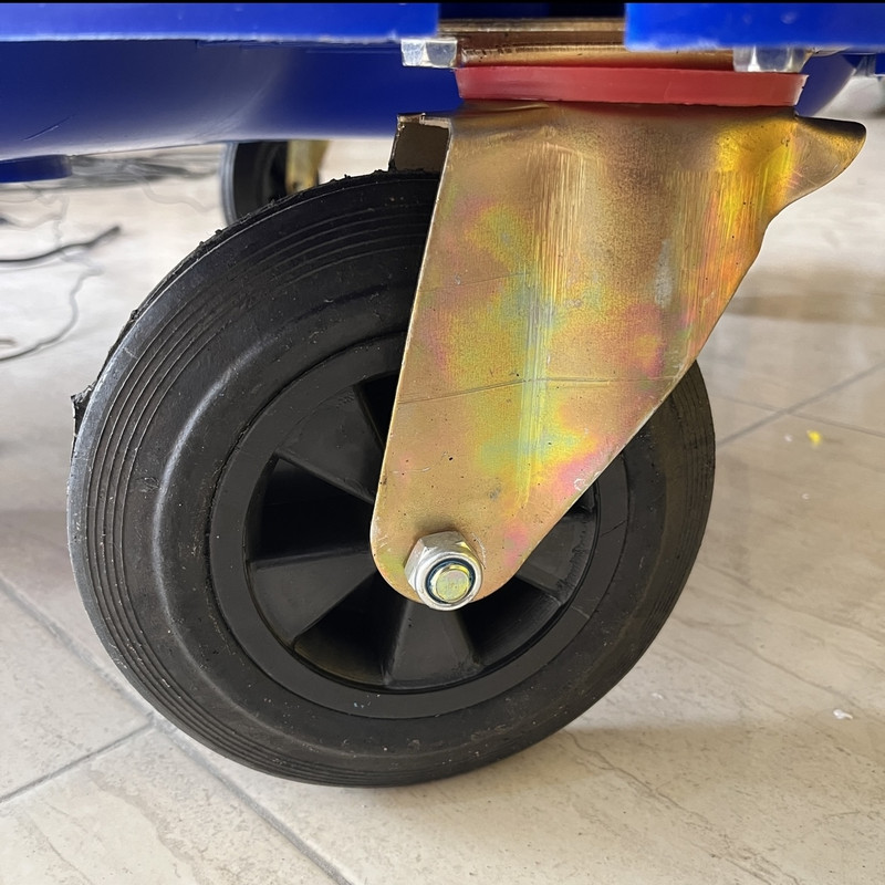 سطل زباله سبلان مدل چرخ دار کد 660