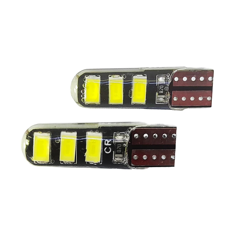 لامپ چراغ کوچک خودرو مدل smd.ya6 بسته دو عددی پایه آریایی