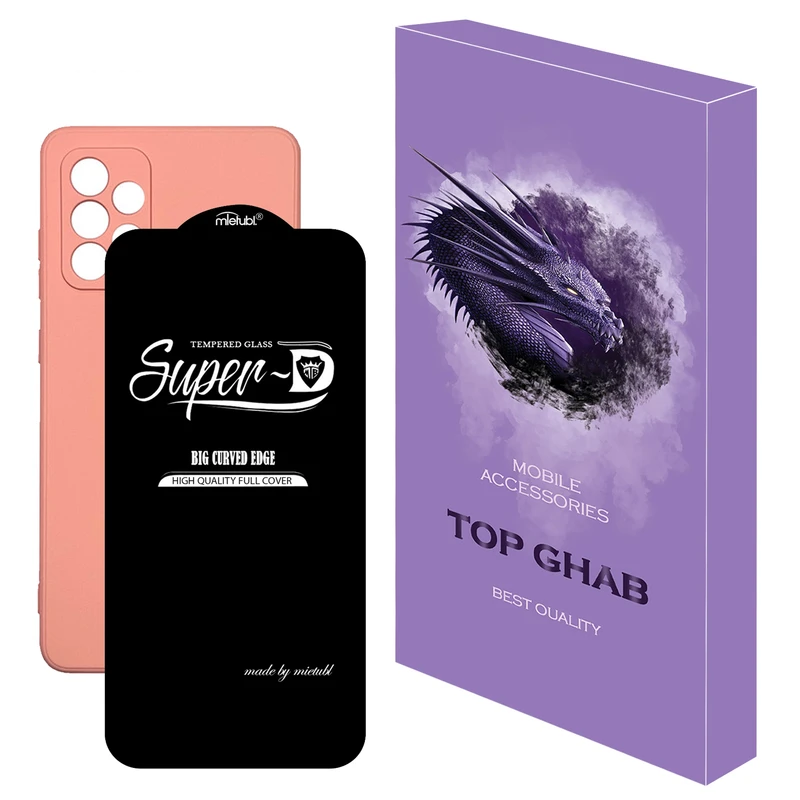  کاور تاپ قاب مدل 2SDL مناسب برای گوشی موبایل سامسونگ Galaxy A72 به همراه محافظ صفحه نمایش