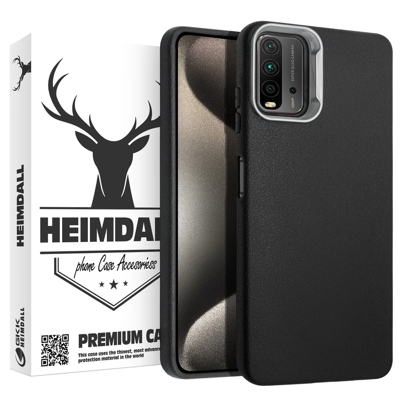 کاور جی کی کی مدل LEATHER مناسب برای گوشی موبایل شیائومی Poco M3 / Redmi 9T