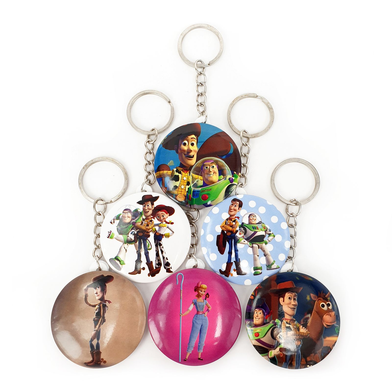 جاکلیدی خندالو طرح داستان اسباب بازی کد 51B مجموعه 6 عددی - - 2