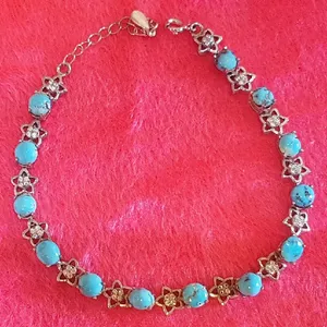 دستبند نقره زنانه مدل p100