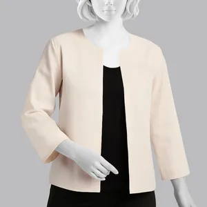 کت زنانه ترسه به نگار مدل یقه گرد کد 302