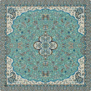  رومیزی ترمه مدل شاه عباسی کد 908