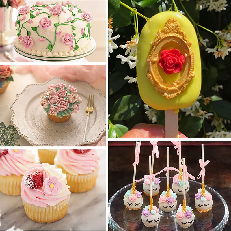 سیلیکون قالب گیری به گز مدل گل قلبی