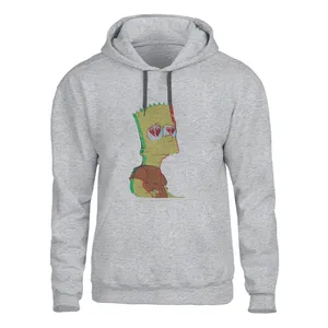 هودی مردانه مدل سیمپسون ناراحت کد 30 Z رنگ طوسی