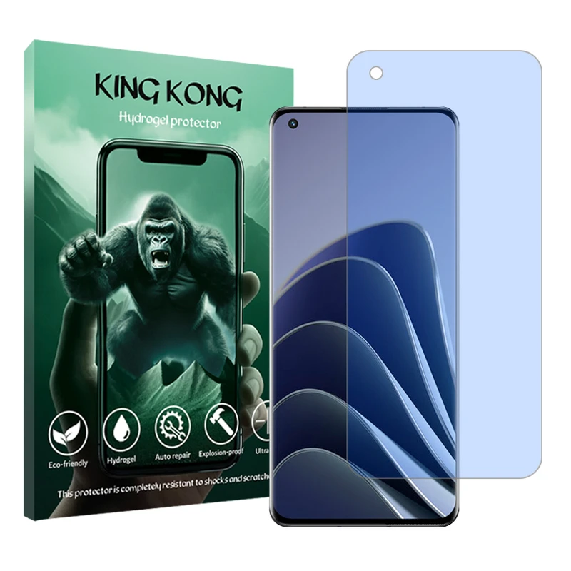 محافظ صفحه نمایش ضداشعه آبی کینگ کونگ مدل Tough مناسب برای گوشی موبایل وان پلاس 10 Pro