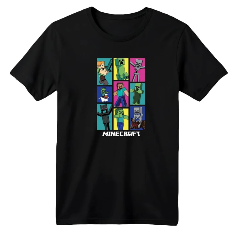 تی شرت آستین کوتاه بچگانه مدل ماینکرفت کد 21