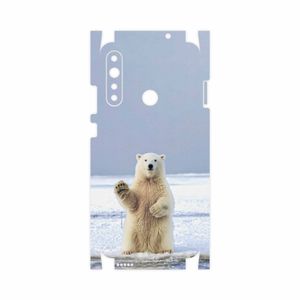 برچسب پوششی ماهوت مدل Polar-bear-FullSkin مناسب برای گوشی موبایل جی پلاس P10 Plus