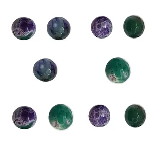 مهره دستبند مدل عقیق کد MO 167 بسته 10 عددی