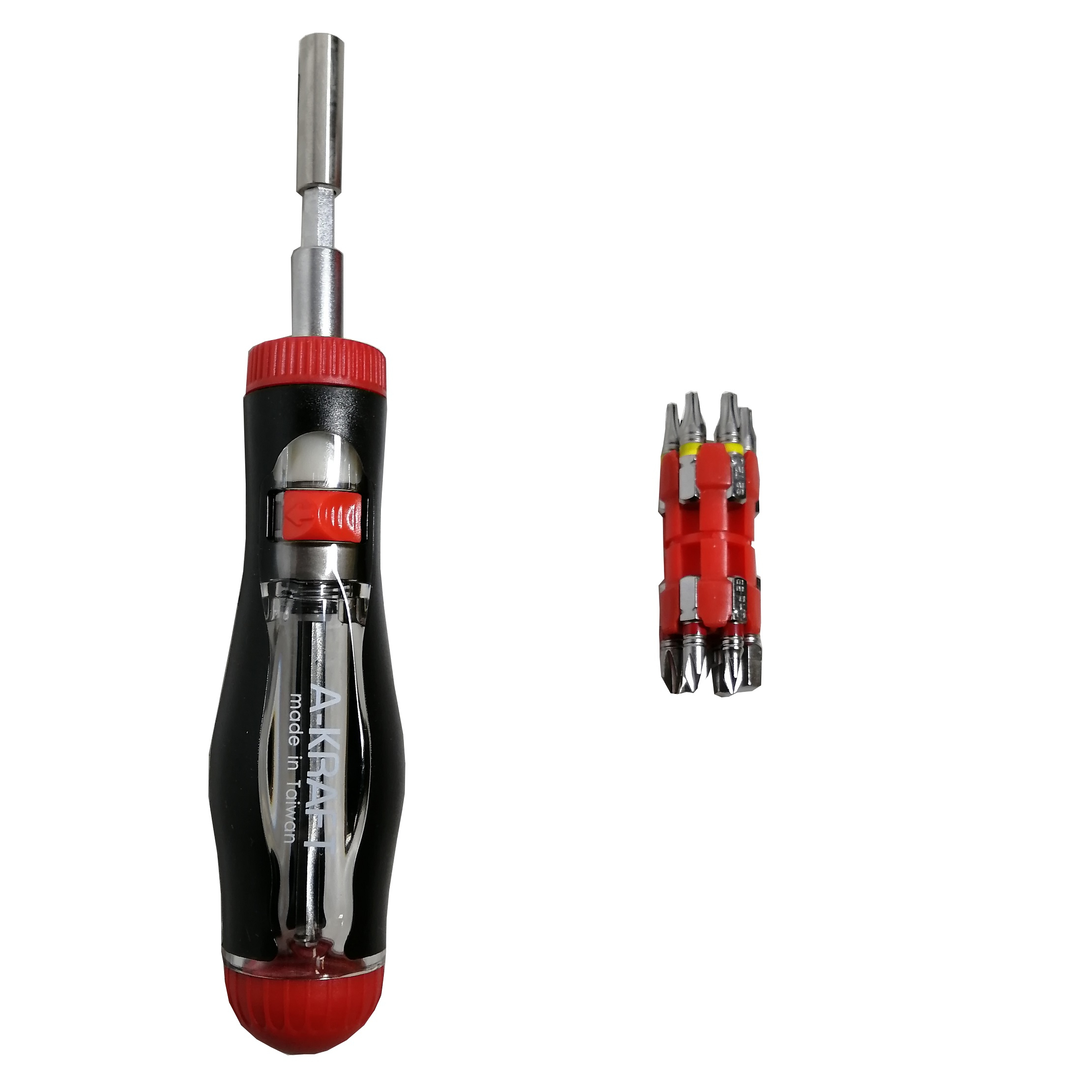 مجموعه 13 عددی پیچ گوشتی جغجغه ای آ-کرافت مدل A060