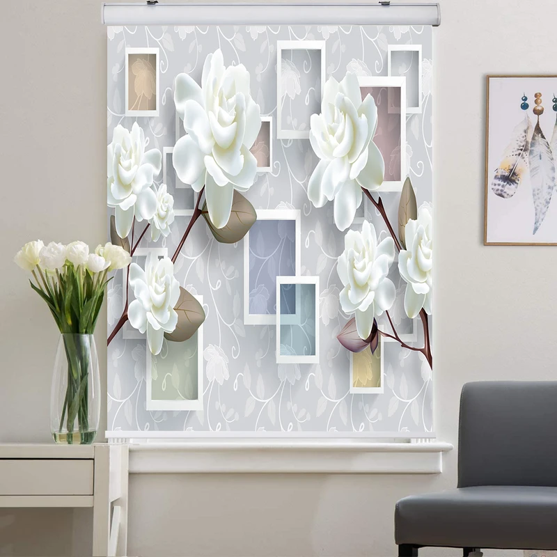 پرده شید زیو کد 3DF020 سایز 200 × 170 سانتی‌ متر