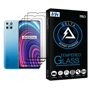 PK Delta Glass MIX003 Screen Protector For Realme C25Y Pack Of 3