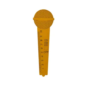 خط کش 10 سانتی متری طرح میکروفن کد kh15