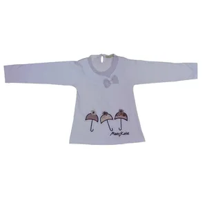 بلوز آستین بلند دخترانه مدل چتر