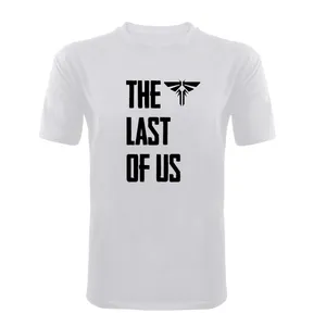 تی شرت آستین کوتاه زنانه مدل THE LAST OF US کد P001 رنگ سفید