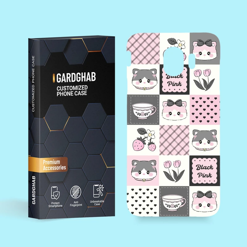 کاور گارد قاب مدل دخترانه مناسب برای گوشی موبایل سامسونگ Galaxy J4 2018