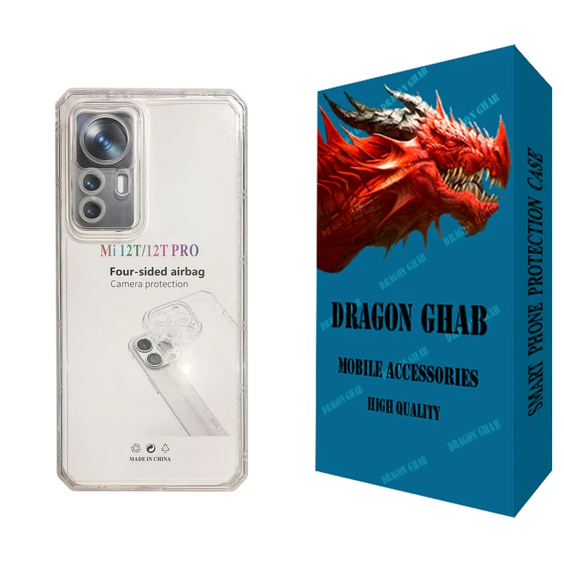 کاور دراگون قاب مدل JELL مناسب برای گوشی موبایل شیائومی 12T / 12T Pro